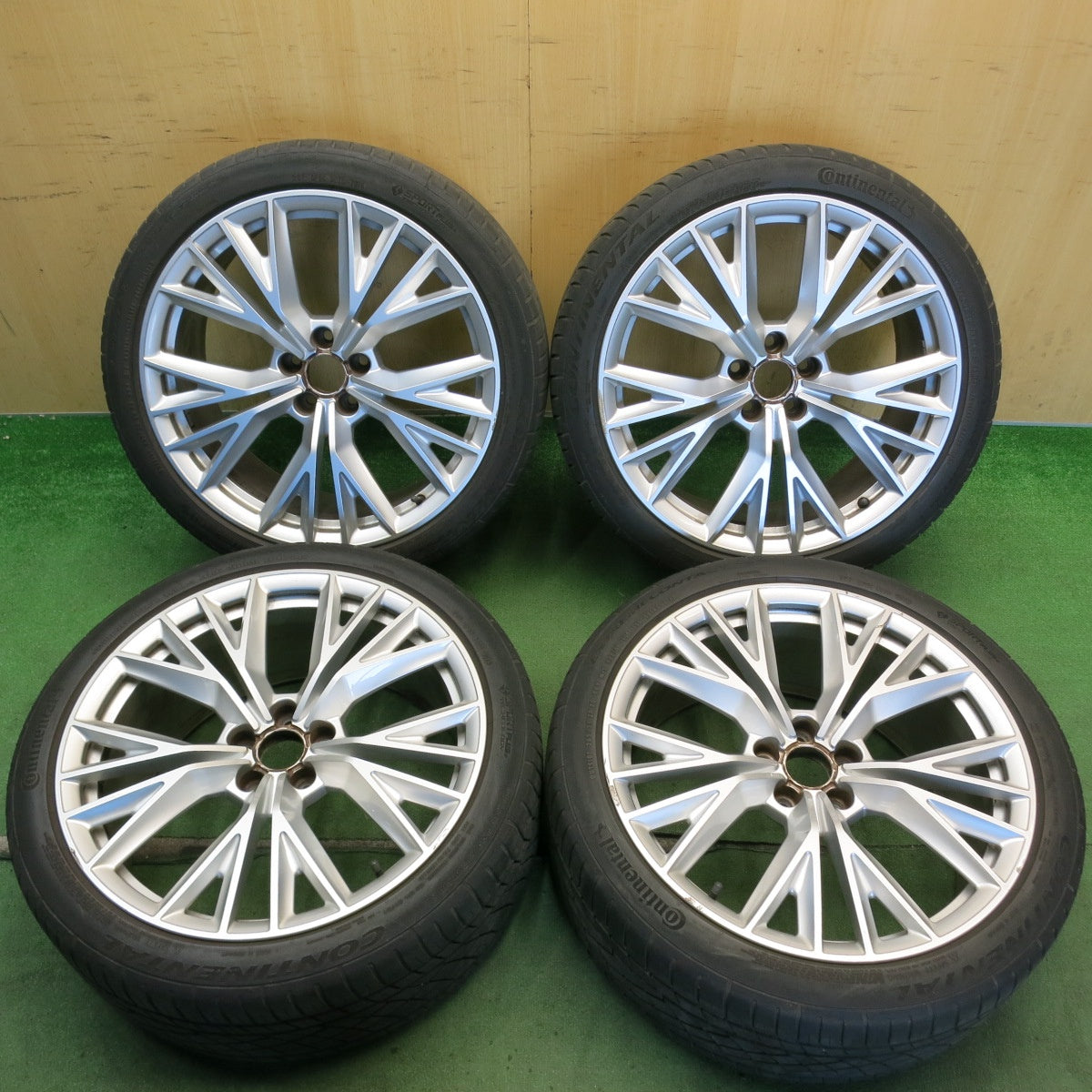 4本価格◎アウディ A7 4G 純正 265/35R20 コンチネンタル エクストリームコンタクト DWS06 20インチ PCD112/5H◎6072603HAノ