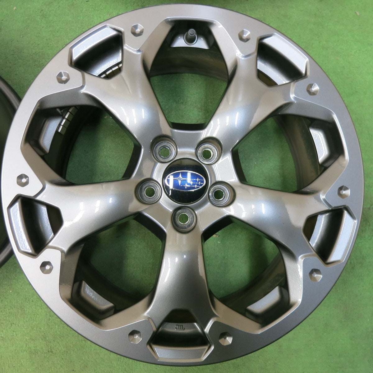 [送料無料] キレイ★スバル XV 2.0e-L EyeSight Smart Edition GT 後期 純正 ホイール 17インチ 特別仕様車 17×7J PCD100/5H★5011506SYホ