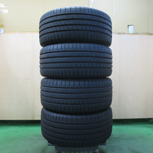 バリ溝！24年！9.5分★235/40R18 グッドイヤー イーグル F1 タイヤ 18インチ シビック スカイライン ランエボ マークX ベンツ 等★5092304イノタ