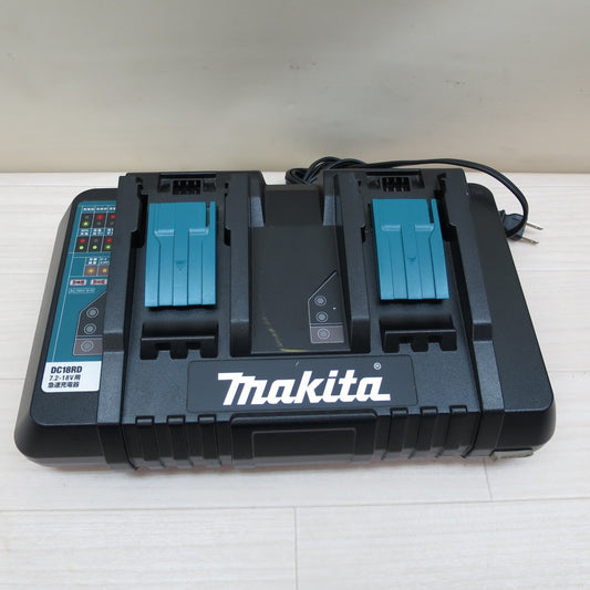 [送料無料] キレイ☆マキタ 2口 急速 充電器 DC18RD 7.2-18V 用 AC100V 電動 工具 makita☆