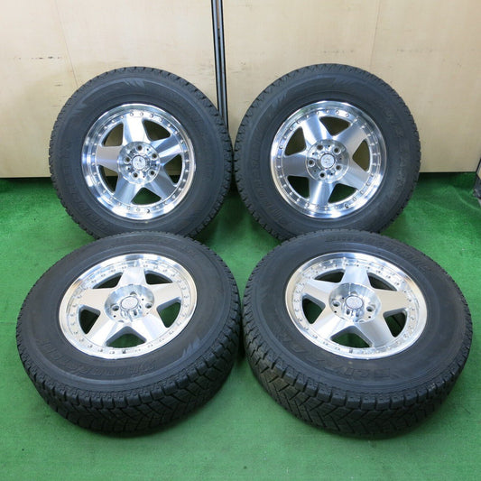 4本★WEDS ADVENTURE 235/70R16 スタッドレス ブリヂストン DM-Z3 ウェッズ アドベンチャー PCD114.3/5H★4061001ナス