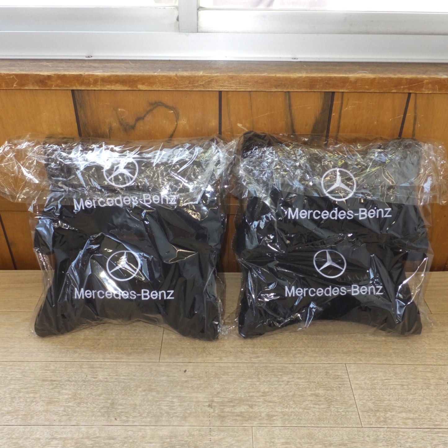 [送料無料] 未使用★メルセデスベンツ Mercedes-Benz 純正 ヘッドレスト クッション 4個 セット★