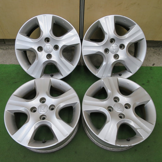 4本価格★ホンダ フィット シャトル 純正 ホイール 15インチ 15×5.5J PCD100/4H★6060906NGホ
