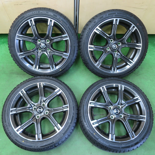 [送料無料] 4本価格！21年★日産 K13 マーチ ニスモ 純正 205/45R16 スタッドレス モモ NORTH POLE W-2 16インチ PCD100/4H★4102204イス