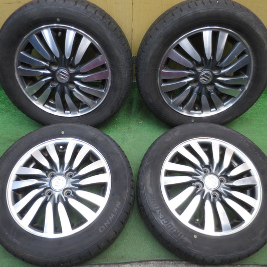 4本価格！23年◎スズキ MA15S ソリオ 純正 165/65R14 ブリヂストン NEWNO ニューノ 14インチ PCD100/4H◎6090101NJノ