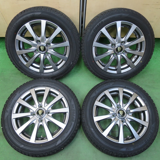 バリ溝！キレイ！9分★スタッドレス 155/65R14 ヨコハマ アイスガード iG50 プラス MANARAY SPORT マナレイスポーツ 14インチ PCD100/4H★5042508イス