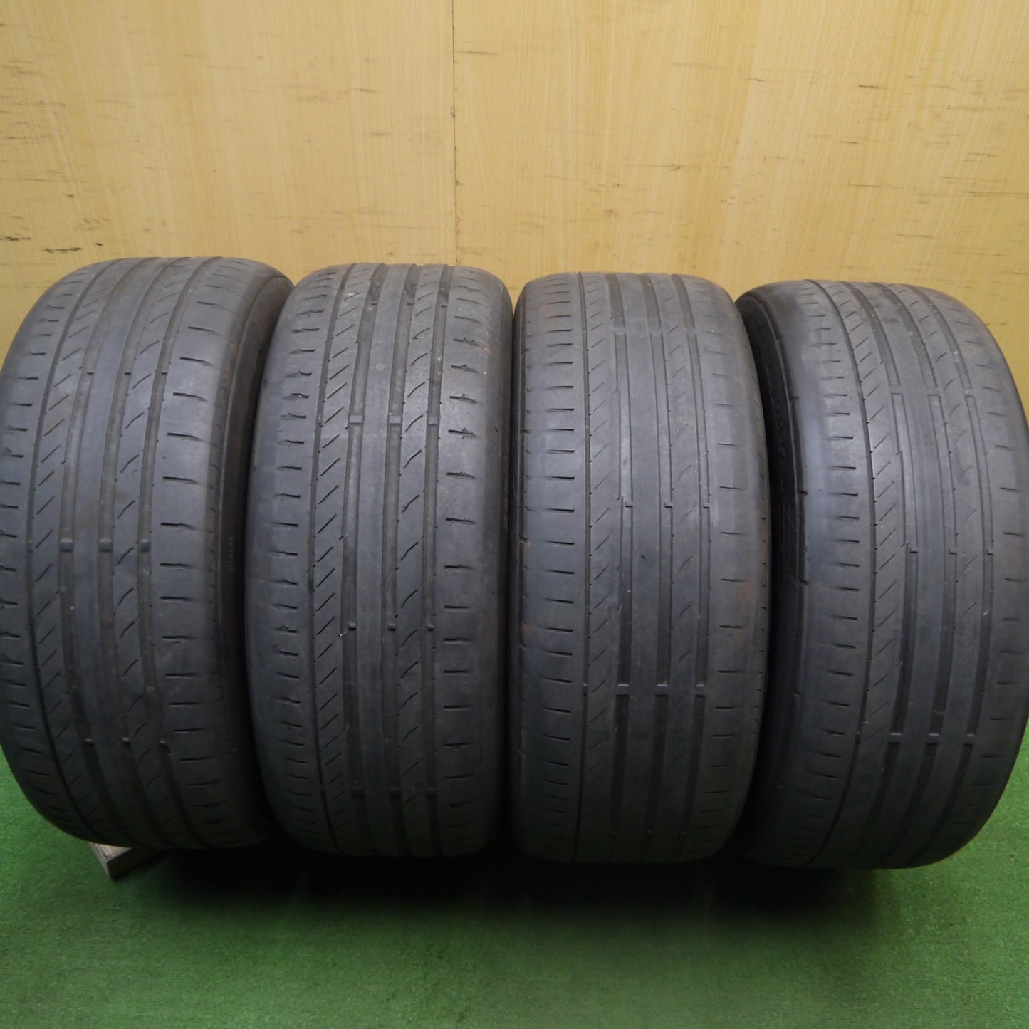 [送料無料] キレイ★ベンツ Cクラス W204 純正 225/45R17 コンチネンタル コンチスポーツ コンタクト5 17インチ PCD112/5H★5032412Hノ