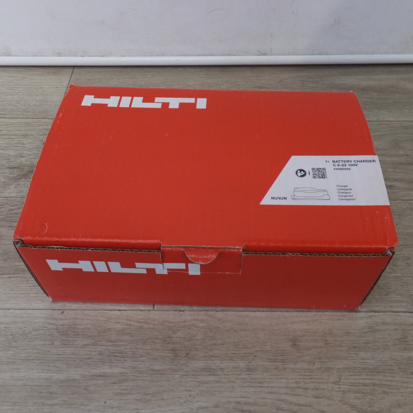 [送料無料] 未使用★ヒルティ HILTI 充電器 1x BATTERY CHARGER C 8-22 2260053　Nuron高性能充電器★