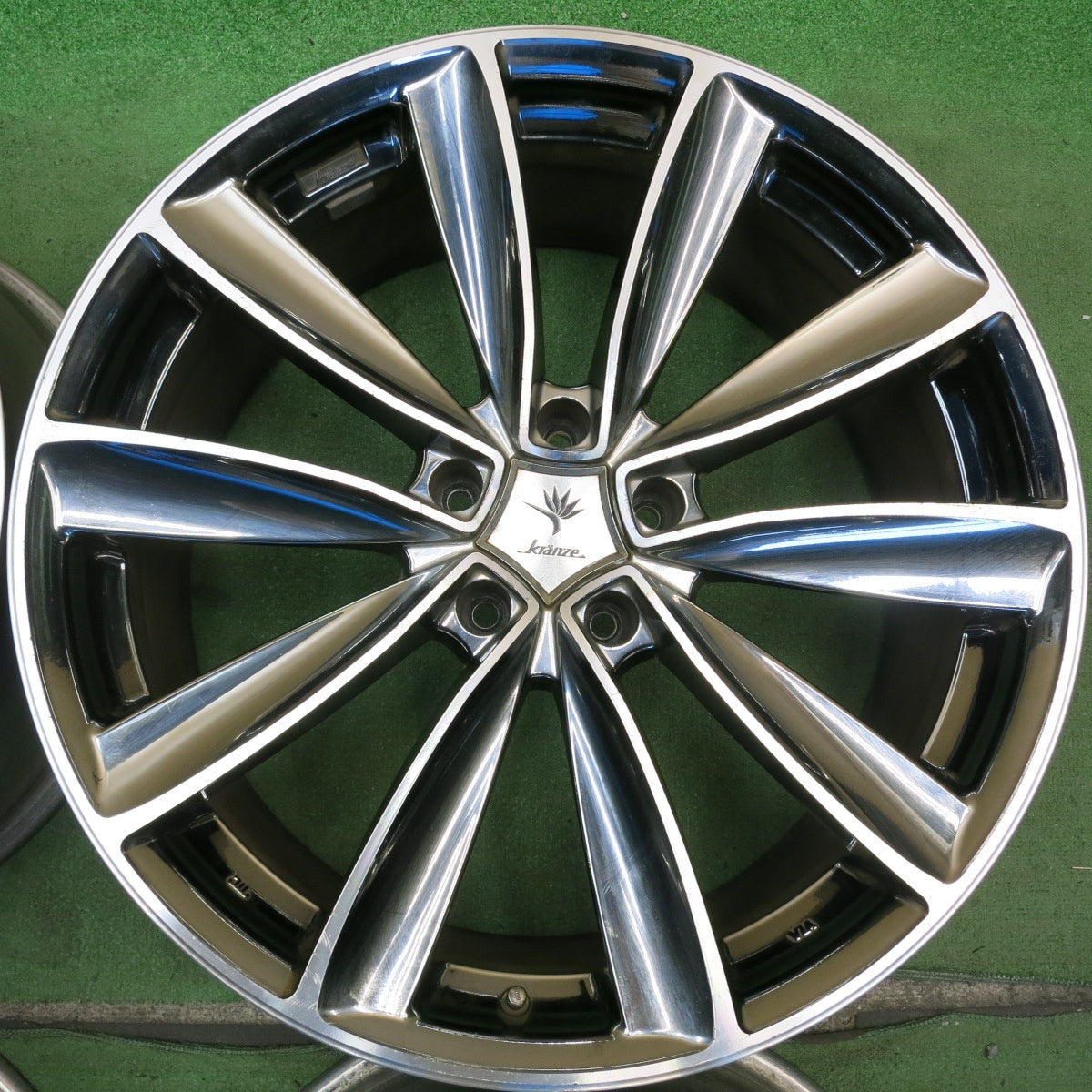 4本価格◎Kranze Chrishna 20インチ ホイール クレンツェ クリシュナ 20×8.5J PCD114.3/5H◎6080901HAホ