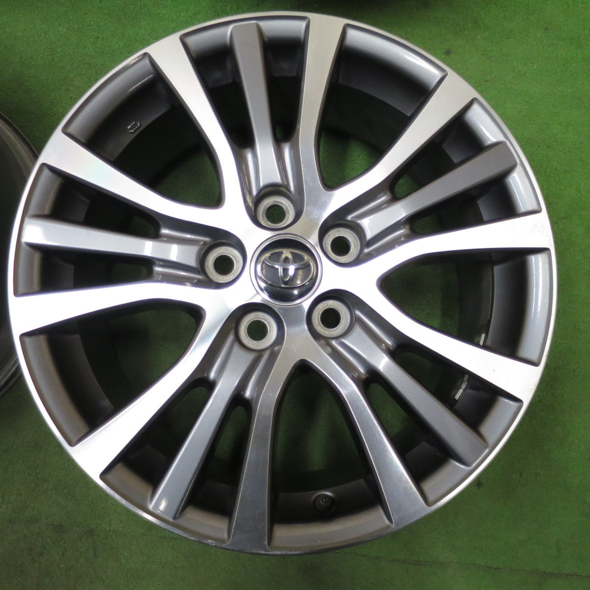 4本価格★トヨタ 50系 エスティマ 純正 ホイール 17インチ 17×7J PCD114.3/5H★6021703NGホ