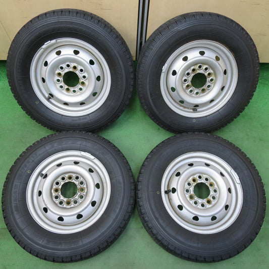 バリ溝！23年！9.5分★スタッドレス 145/80R12 80/78N トーヨー デルベックス 935 スチール ホイール 12インチ PCD100 110 114.3/4H マルチ★5051204イス