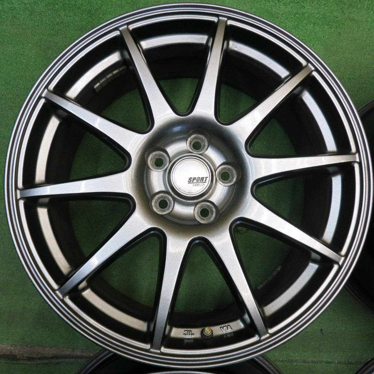 キレイ★フォレスター 等 SPORT ABELIA 17インチ ホイール スポルト アベリア 17×7J PCD100/5H★6052310HAホ