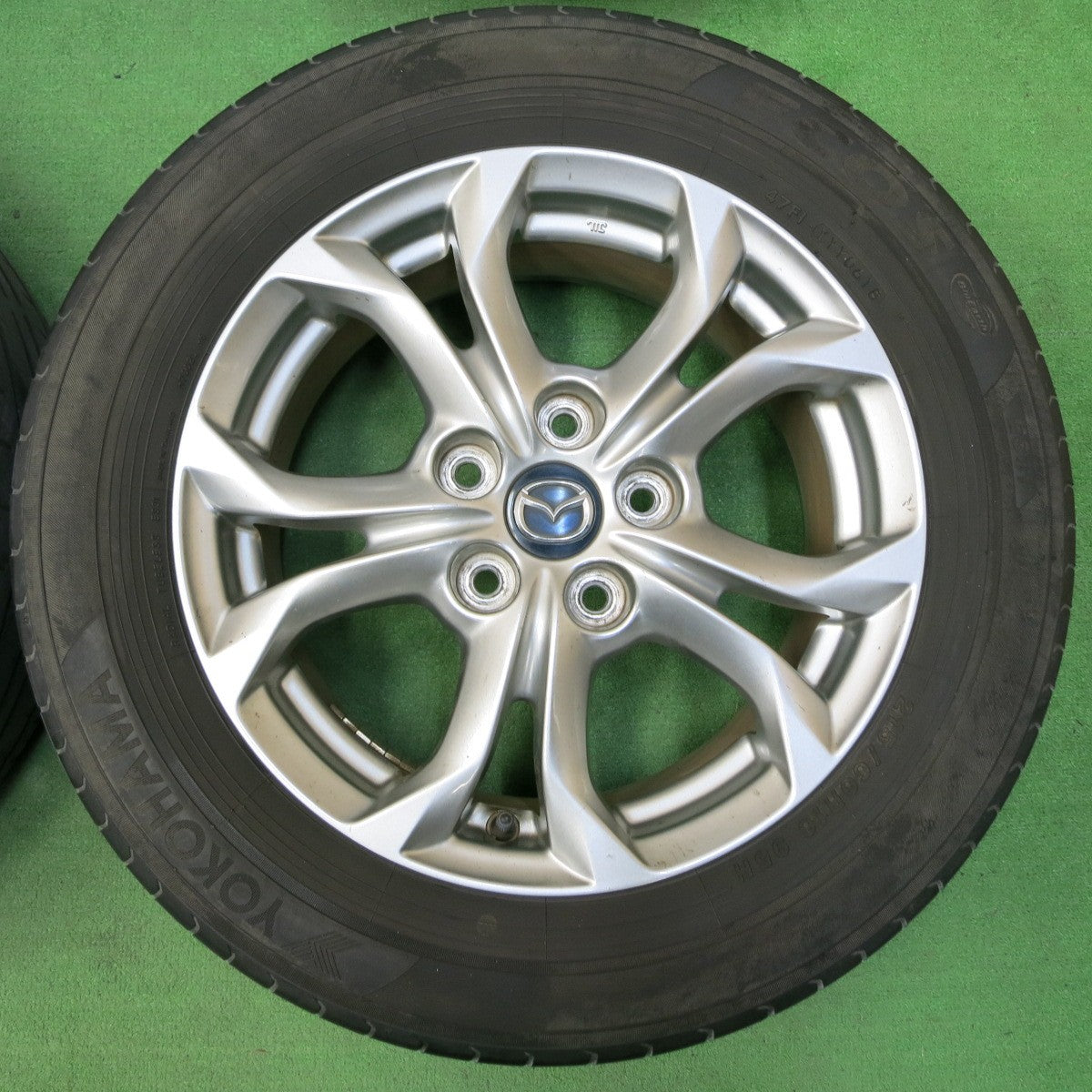 *送料無料* 4本価格★マツダ CX-3 純正 215/60R16 ヨコハマ エコス ES31 16インチ PCD114.3/5H★4050605イノ