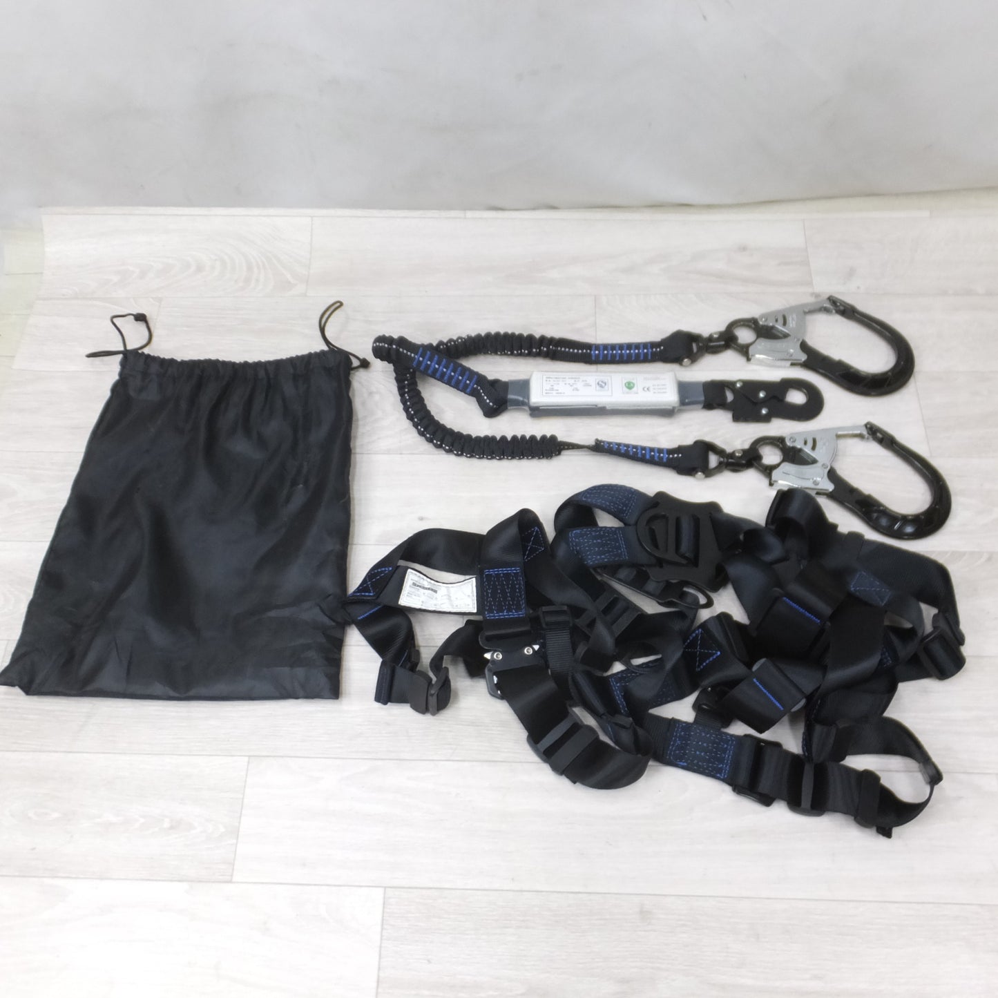 [送料無料] 美品◆大華 墜落制止用器具 フル ハーネス EN-354 袋付き 安全帯 安全ベルト 現場◆