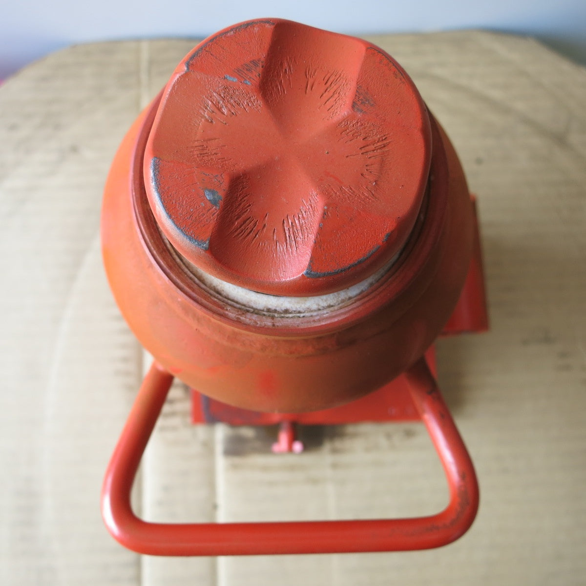 [送料無料] ◆マサダ 油圧 ジャッキ HP-15N 工具 15TON 15ton 15トン 15000kg 油圧式 オイル だるま ダルマ 車載 自動車 点検 整備⑫◆