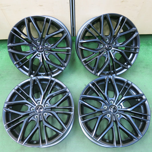 新車外し！付属品付き★レクサス IS 500 Fスポーツ パフォーマンス 純正 ホイール 19インチ 19×8.5J 19×9.5J PCD114.3/5H★5051604SYホ