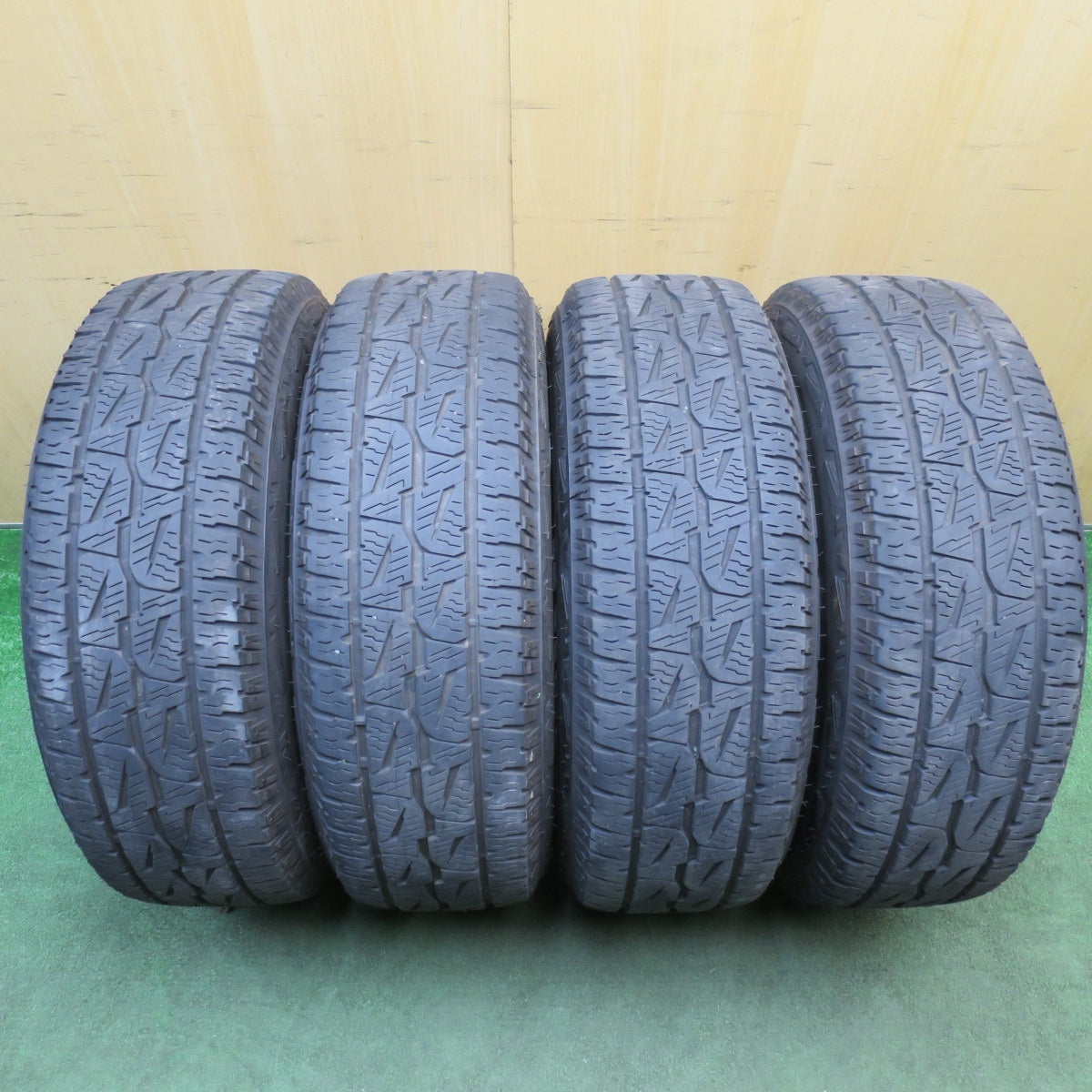 4本価格！23年★XTREME-J XJ04 225/70R16 ブリヂストン デューラー A/T 001 エクストリームJ 16インチ PCD114.3/5H★6051809NJノ