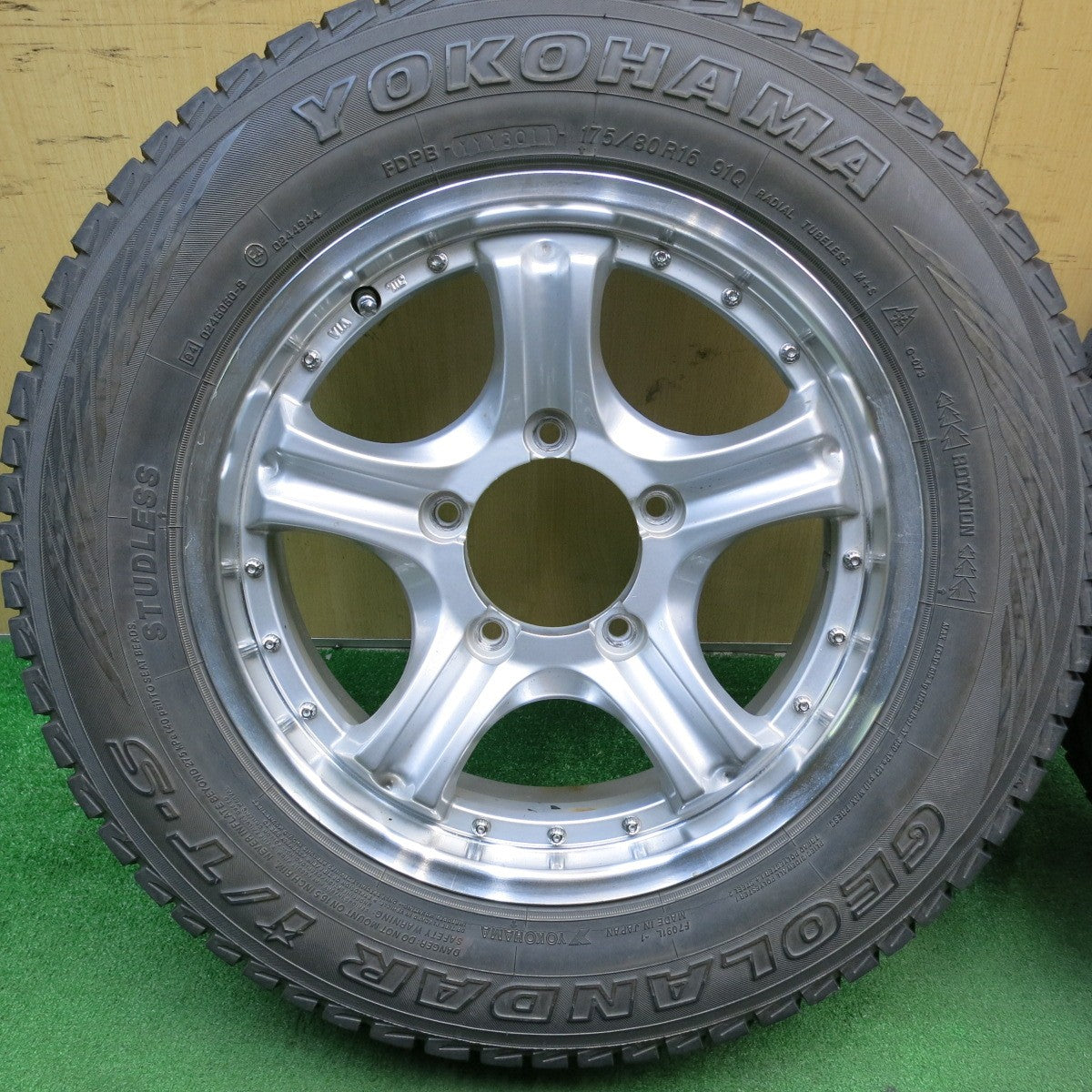 4本価格☆スタッドレス 175/80R16 ヨコハマ ジオランダー i/T-S