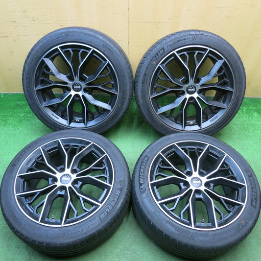 4本価格★MOMO MASSIMO 235/45R18 ミシュラン パイロットスポーツ4 TO モモ マッシモ 18インチ PCD114.3/5H★6030503HAノ
