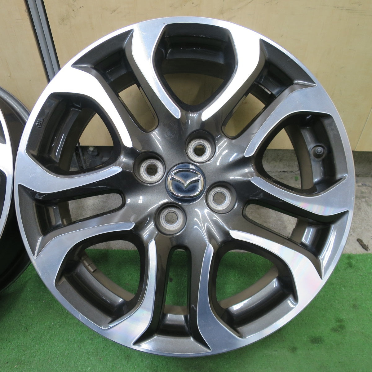 4本価格★マツダ デミオ 純正 ホイール 16インチ 16×5.5J PCD100/4H★6060601NGホ