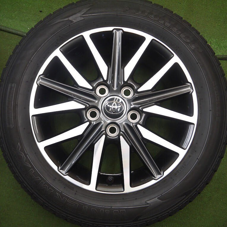 4本価格★トヨタ 80系 ヴォクシー 純正 205/60R16 スタッドレス ダンロップ ウインターマックス WM02 PCD114.3/5H★4012202Hス
