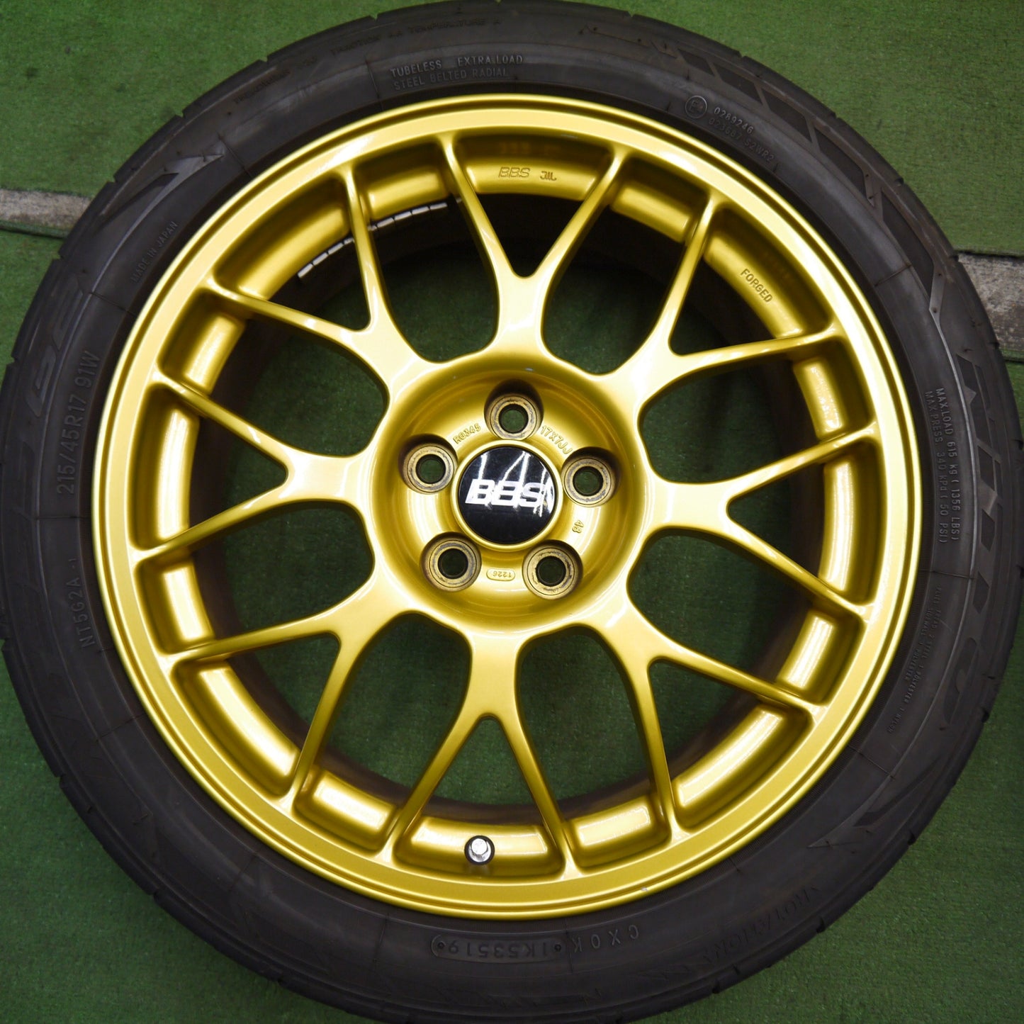 キレイ★スバル フォレスター STI 純正 BBS RG345 215/45R17 ニットー NT555 G2 17インチ PCD100/5H★5070105Hノ