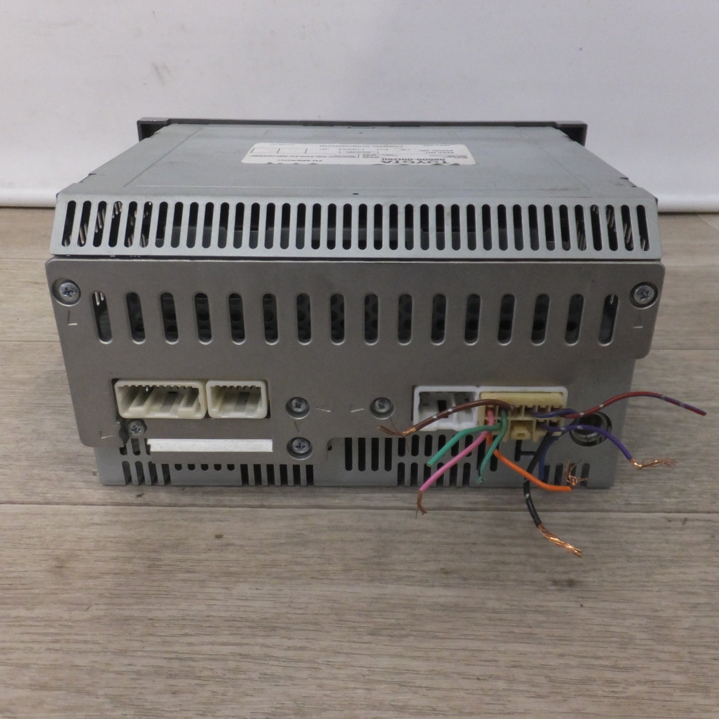 [送料無料] ★パイオニア製 トヨタ 純正 カーオーディオ CD カセットプレーヤー CKP-W55 08600-00G60 FH-M8007ZT(36)★