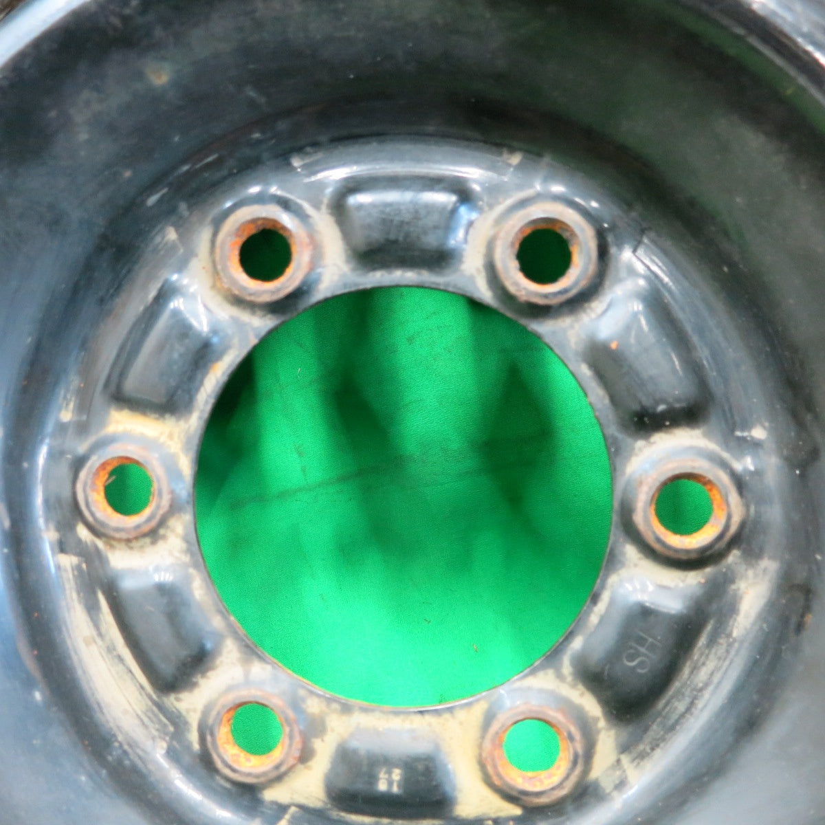 *送料無料* バリ溝！9分★トヨタ ハイエース 純正 スチール 195/80R15 107/105L スタッドレス ブリヂストン ブリザック VL1 PCD139.7/6H★4052903ナス