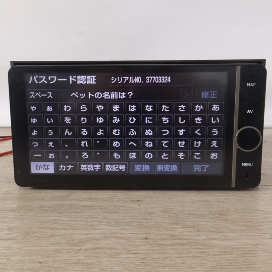 [送料無料] 現状品★デンソー製 トヨタ 純正 エクセレントナビ NHZD-W62G 08545-00V41　セキュリティロック品(20)★