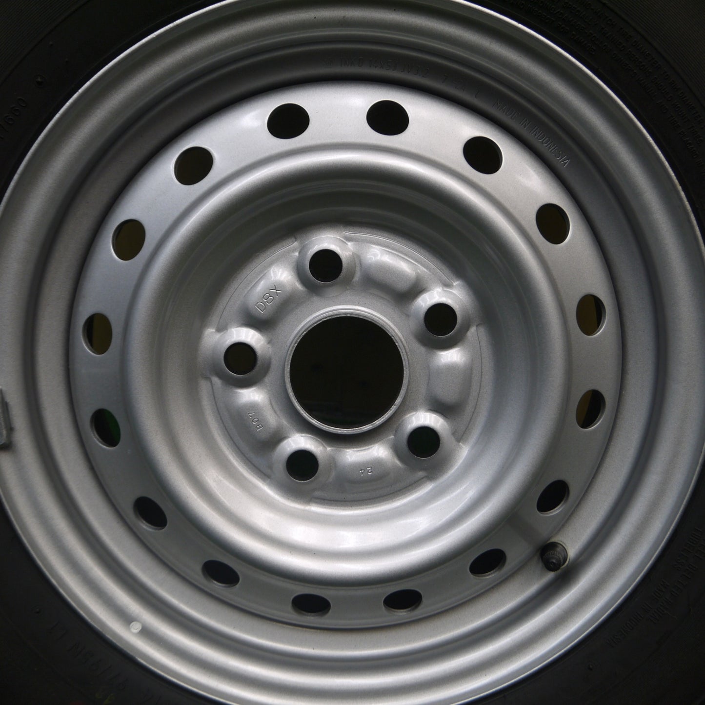 [送料無料] 未使用！24年！1本★トヨタ タウンエース 純正 スチール 165/80R14 97/95N ダンロップ SP LT30A 14インチ スペア PCD114.3/5H★5021206Hノ