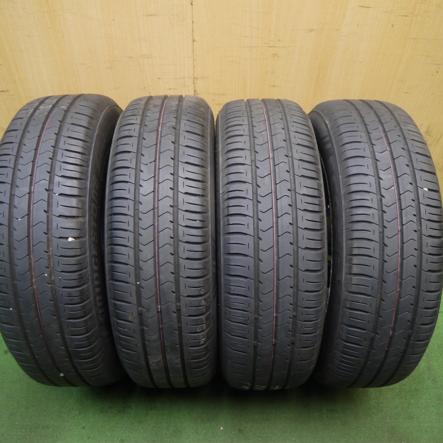 バリ溝！9分★STEINER LST AME 175/65R15 ブリヂストン エコピア NH100C 15インチ シュナイダー PCD100/4H★5072205Hノ