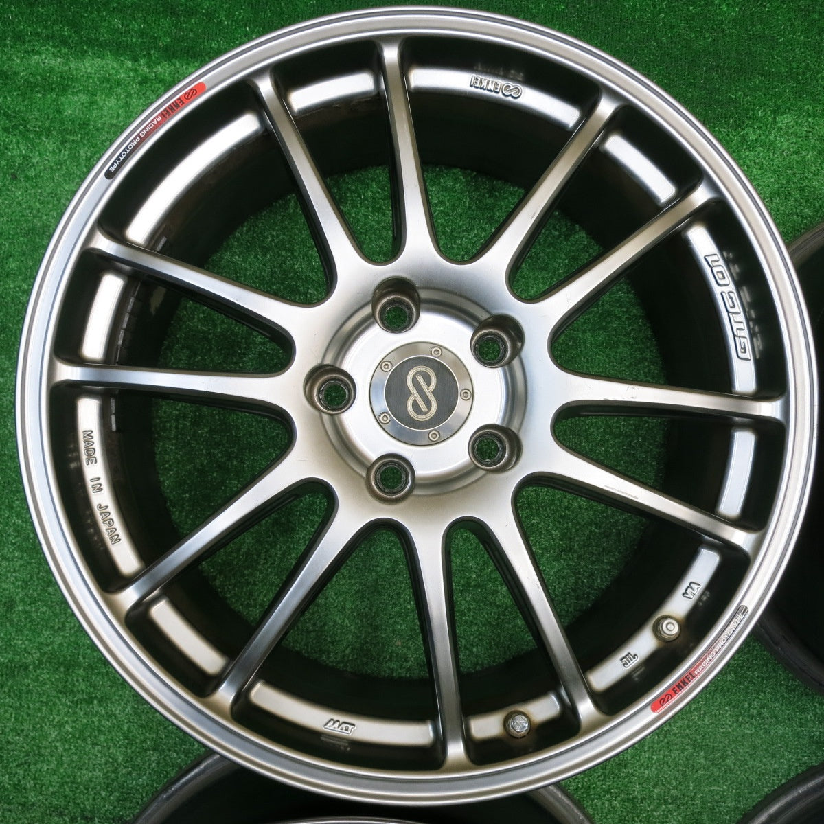 4本価格★ENKEI GTC01 エンケイ 18インチ ホイール 18×7.5J 18×8J PCD114.3/5H★5101207HAホ