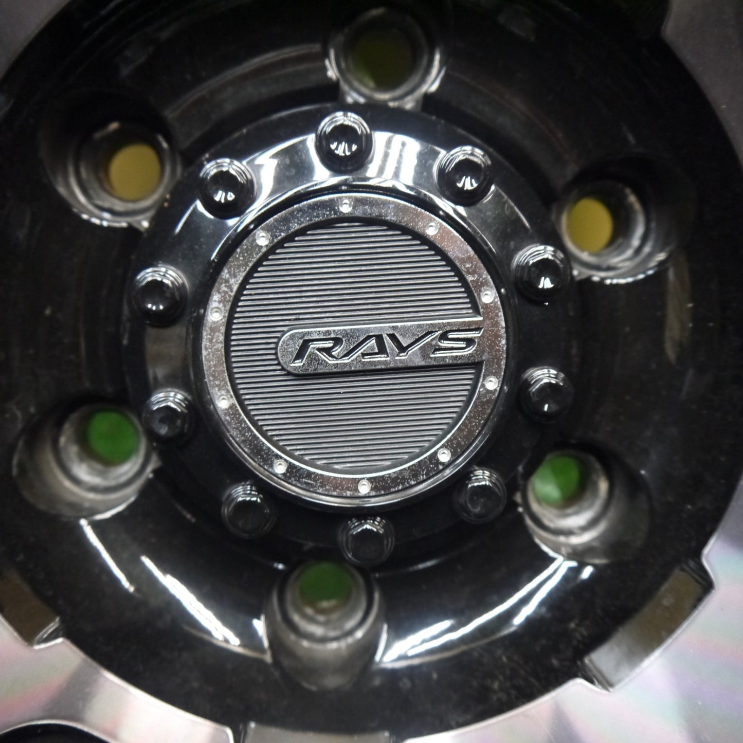キレイ★RAYS DAYTONA FDX-F7S 17インチ ホイール レイズ デイトナ 17×8J PCD139.7/6H★6010608Hホ