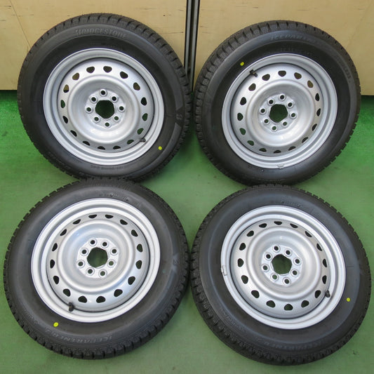 未使用！24年★スタッドレス 185/60R15 ブリヂストン アイスパートナー2 スチール ホイール 15インチ PCD100 114.3/4H マルチ★5112908イス