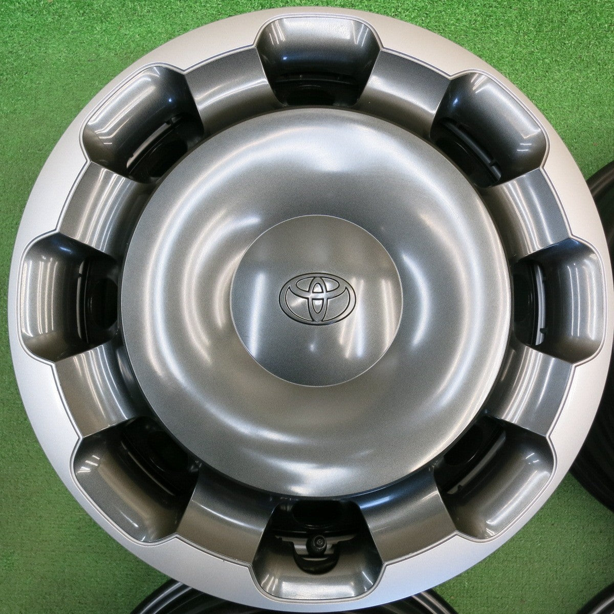キレイ★トヨタ 10系 シエンタ Zグレード 純正 スチール ホイール 15インチ 15×5.5J PCD100/5H★6041202HAホ