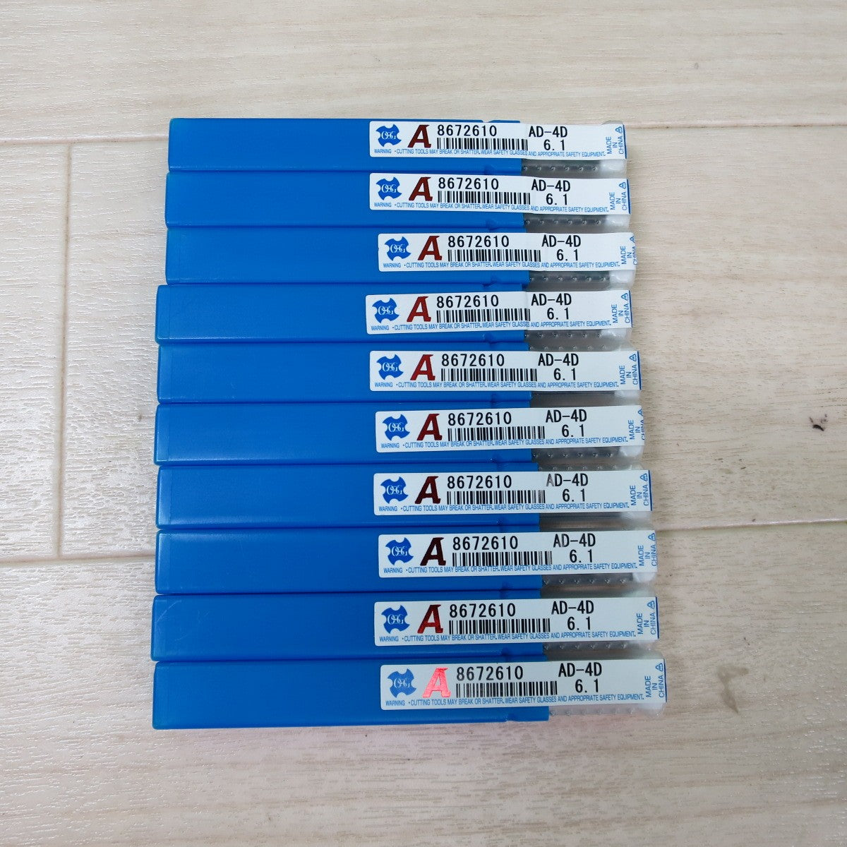 [送料無料] 未使用！10本まとめ売り☆OSG 超硬 ドリル AD-4D 6.1 8672610 工具☆