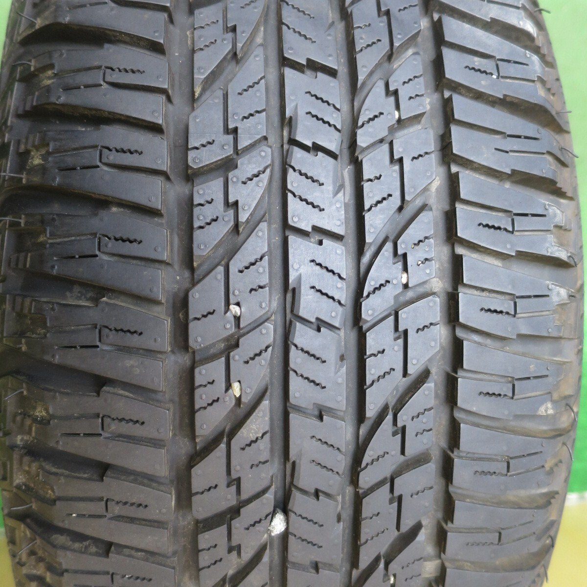 バリ溝 綺麗 9.5分 1本★DEAN COLORADO 215/60R16 ヨコハマ A/T G015 ディーン コロラド PCD112 120/5H マルチ★5031103Hノ