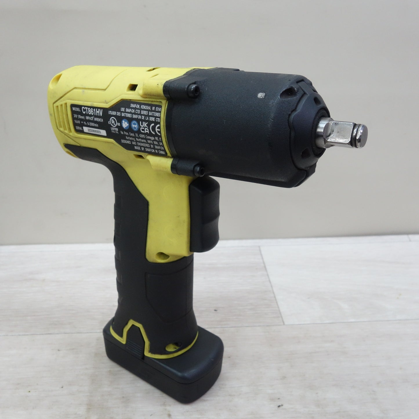 [送料無料] バッテリー2個☆スナップオン SNAP ON ブラシレス 電動 インパクト レンチ 14.4V CT861HV 充電器 バッテリー 付き 電動 工具☆