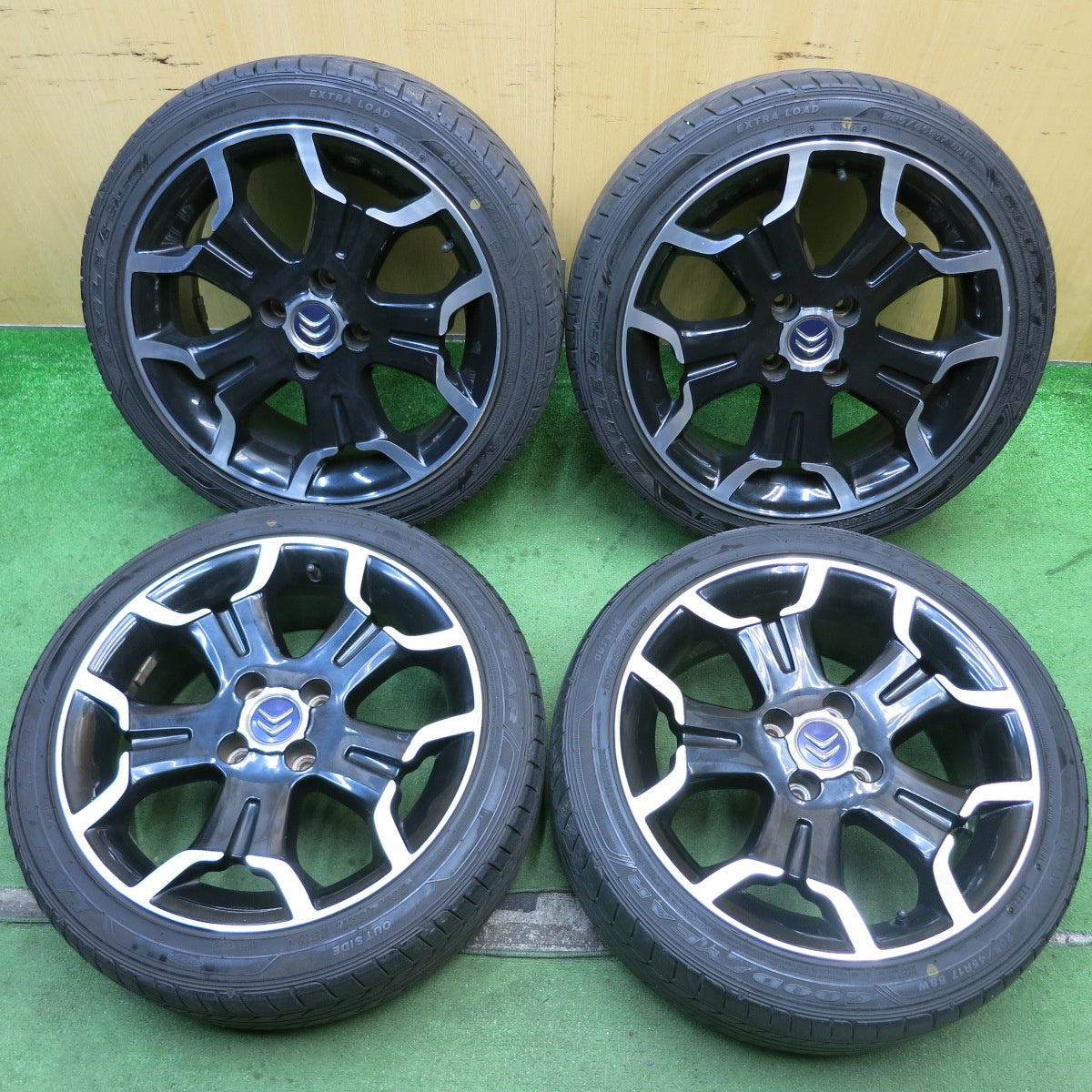 4本価格！22年★シトロエン DS3 純正 205/45R17 グッドイヤー イーグル LS EXE 17インチ PCD108/4H★5081409HAノ