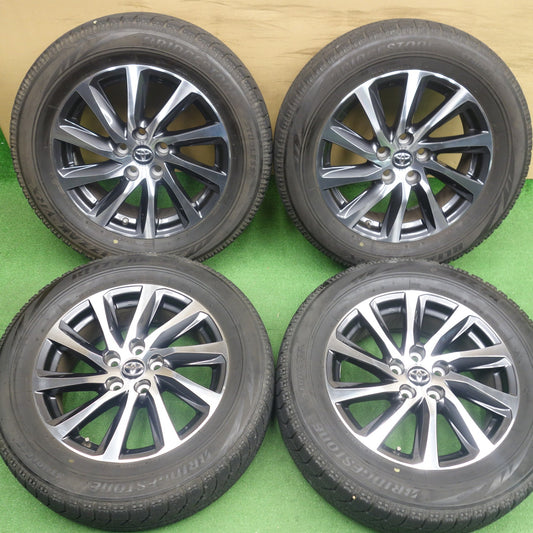 バリ溝！キレイ！8.5分★トヨタ 30系 アルファード ヴェルファイア 純正 225/60R17 スタッドレス ブリヂストン ブリザック VRX 17インチ PCD114.3/5H★6050102KTス