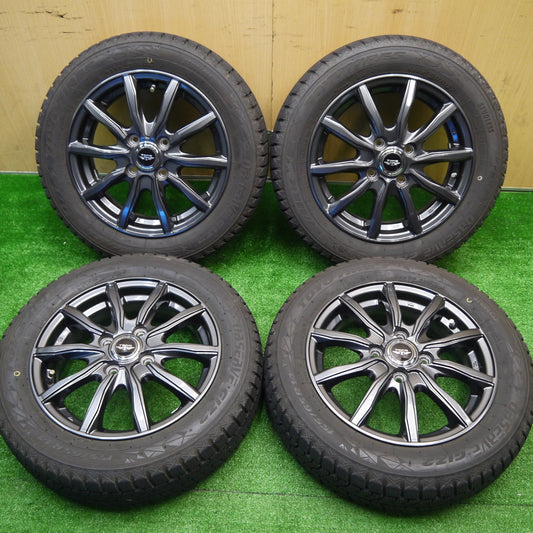 バリ溝！23年！キレイ！9.5分★スタッドレス 155/65R14 トーヨー オブザーブ GIZ2 TEAD テッド 14インチ PCD100/4H★5101501Hス