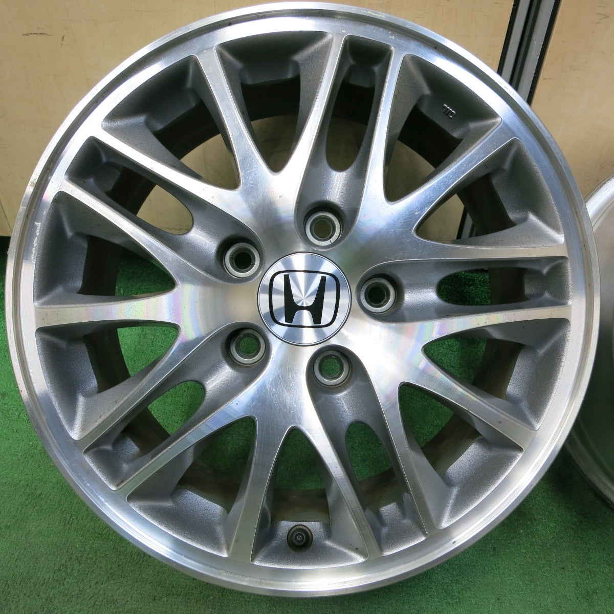 【A45】★中古美品★程度良好★シルバー★16インチ　ENKEI　TUNING　SC05　エンケイ　16×6.5J　ET50　PCD100　4穴　ハブ径75　4本1セット