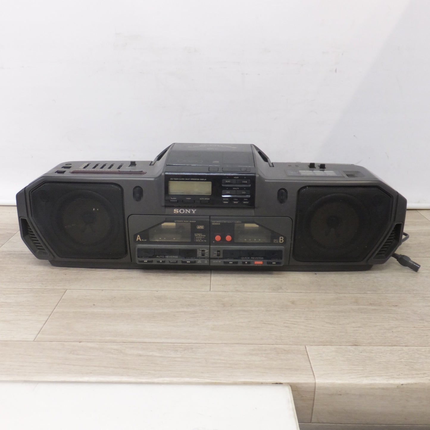 [送料無料] ★SONY ソニー CDラジカセ ドデカホーン DoDeCaHORN CFD-DW95MK5　CD RADIO CASSETTE-CORDER★