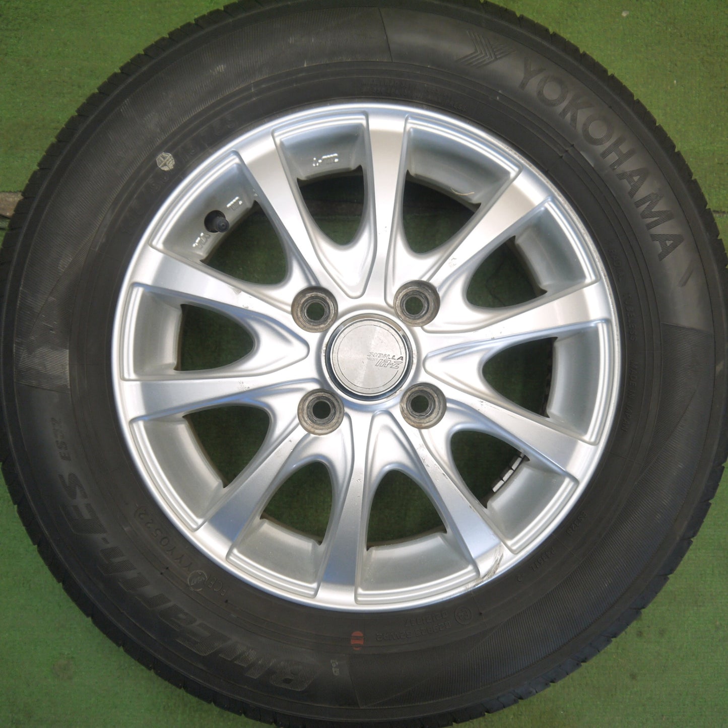 4本価格！22年★145/80R13 ヨコハマ BluEarth-ES ES32 SIBILLA NEXT IR-Z シビラ ネクスト ブルーアース 13インチ PCD100/4H★6052705Hノ