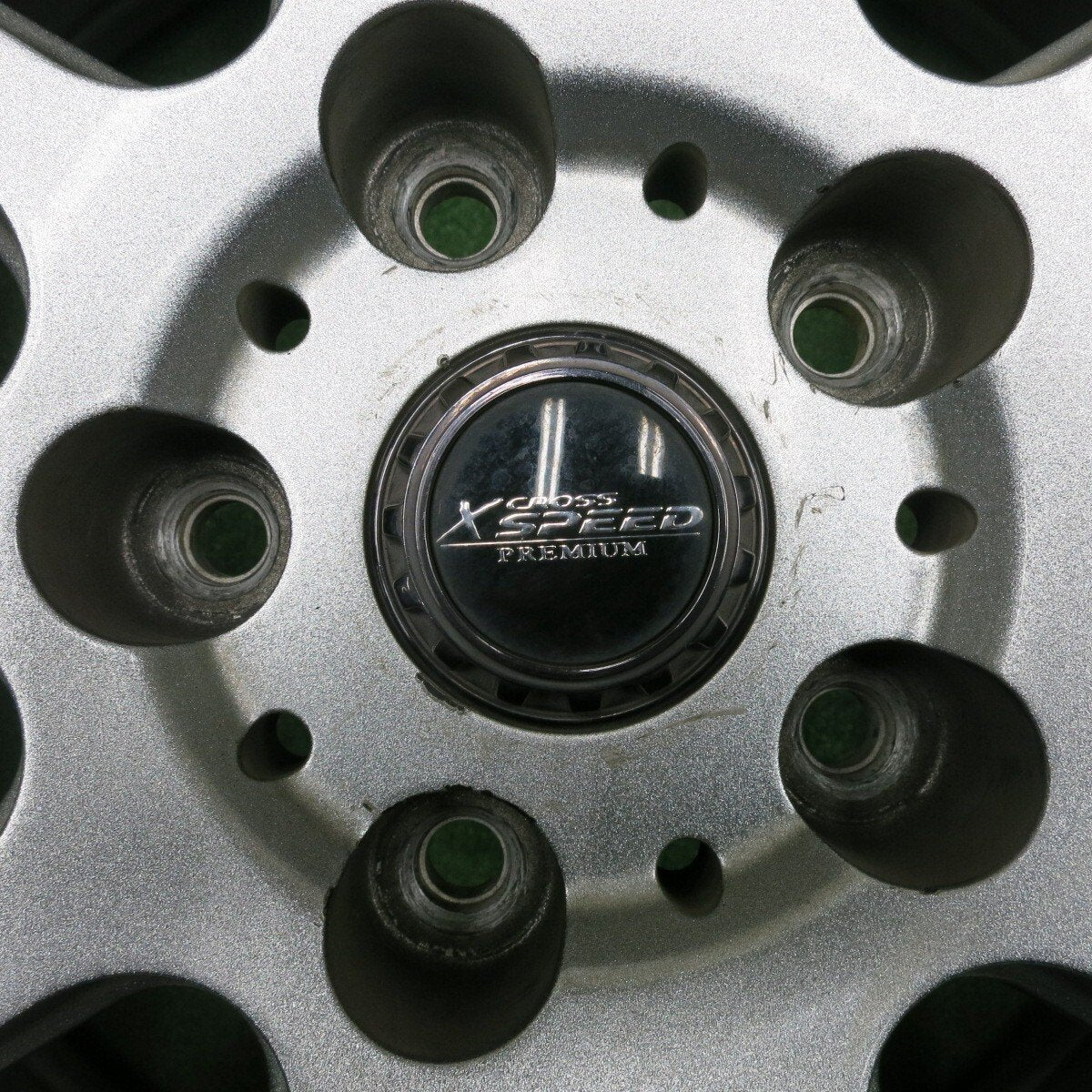 バリ溝！9分★スタッドレス 225/55R17 ヨコハマ アイスガード iG50 プラス X CROSS SPEED PREMIUM 17インチ PCD114.3/5H★5010410NJス