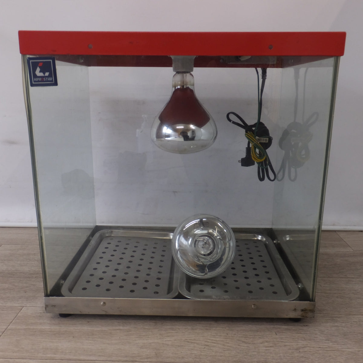 【岐阜発 直接引取限定】★キプロスター KIPROSTAR 業務用フードケース PRO-2FG-C　100V 200W 50/60Hz　予備 ランプ 1個 付★