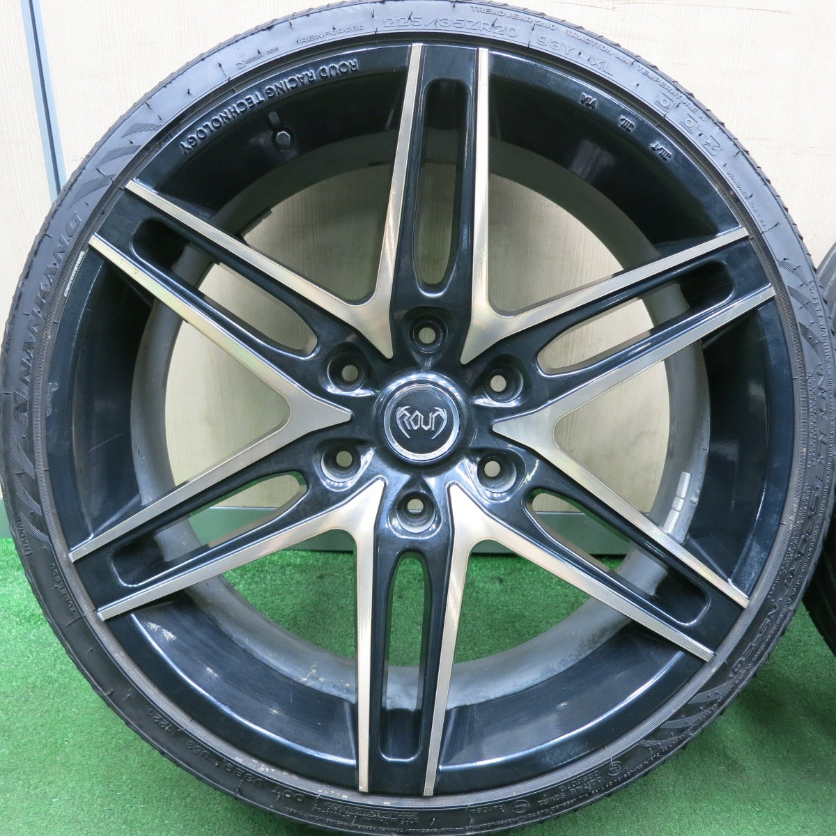 *送料無料* 4本価格！21年★Roud RACING BONZO 225/35R20 ナンカン NOBLE SPORT NS-20 ラウド 20インチ PCD139.7/6H★4051305HAノ