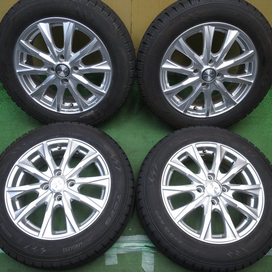 バリ溝！22年！キレイ！9分◎スタッドレス 175/65R15 トーヨー オブザーブ ガリット GIZ JOKER ジョーカー 15インチ PCD100/4H◎6100407NJス