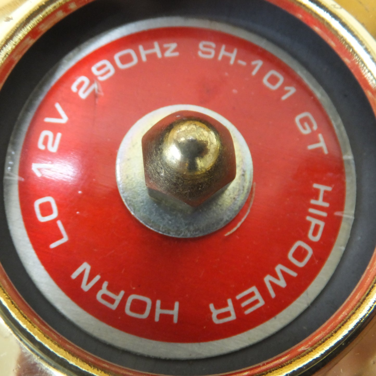 [送料無料] ★BELViC(?) スーパーミニハイパワーホーン SUPER MINI HIGH POWER HORN SH101 BENZ TYPE DC.12VOLTS 旧車 当時物★