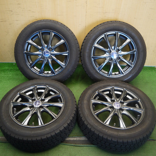 バリ溝！22年！キレイ！9.5分◎スタッドレス 175/65R15 グッドイヤー アイスナビ7 D.O.S. DOS 15インチ PCD100/4H◎6081901Hス